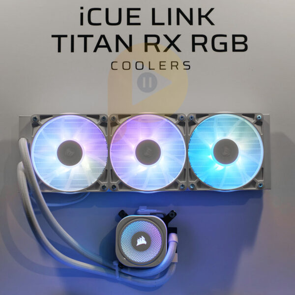 corsair iCUE LINK TITAN 240 RX RGB AIO