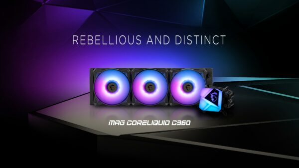 msi MAG CORELIQUID C360 black