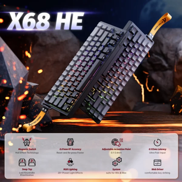 ATTACK SHARK X68 HE – Image 6