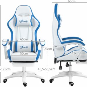 Vinsetto Chaise Gaming Fauteuil Gaming