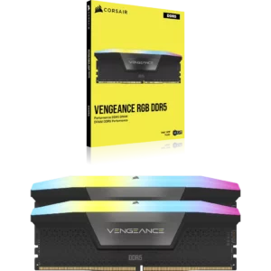 Corsair Vengeance RGB DDR5 RAM 64Go (2x32Go) 6000MHz CL30