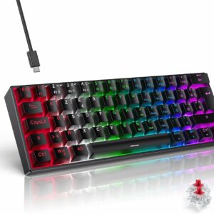 TECURS Clavier Gamer Mecanique