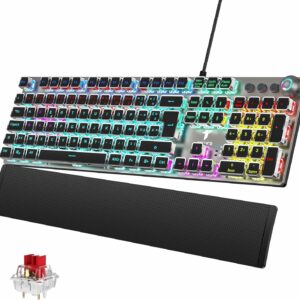 TECURS Clavier Gaming Mécanique