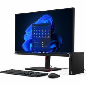 Lenovo ThinkCentre M70q Gen 5 – minuscule Core i3 i3-14100T 2.7 GHz – 8