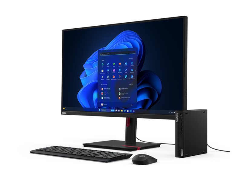 Lenovo ThinkCentre M70q Gen 5 - minuscule Core i3 i3-14100T 2.7 GHz - 8
