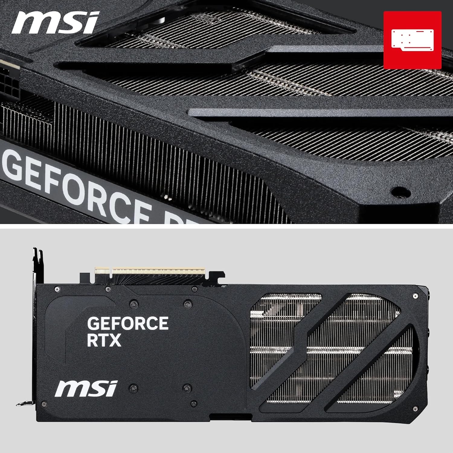 MSI NVIDIA GeForce RTX 5070 Ti 16G Shadow 3X OC Carte Graphique -16 Go GDDR7 – Image 2
