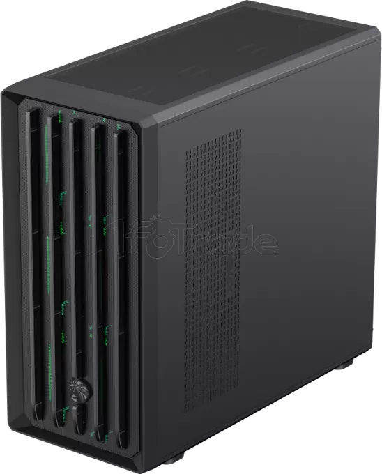 Boitier Moyen Tour ATX Gamemax Claw 460 RGB avec panneau vitré (Noir)